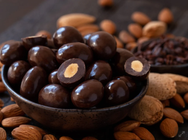 Peninsula Nut Co. Dark Choc Almonds (150g) Peninsula Nut Co. Dark Choc Almonds (150g)