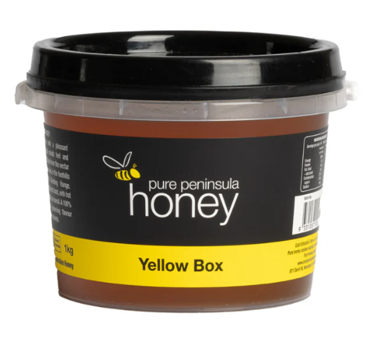 Peninsula Honey - Yellow Box - 1kg tub