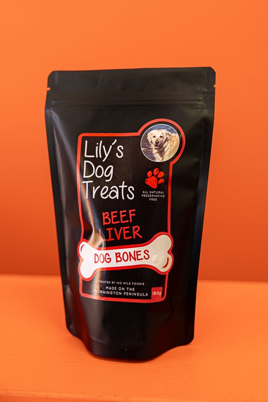 Lily's Dog Treats - Beef Liver Bones (bag)