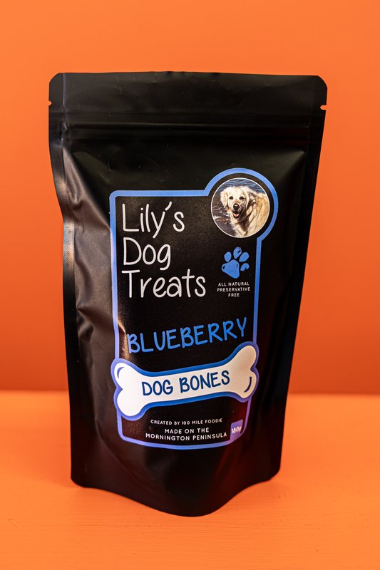 Lily's Dog Treats - Blueberry Bones (bag)