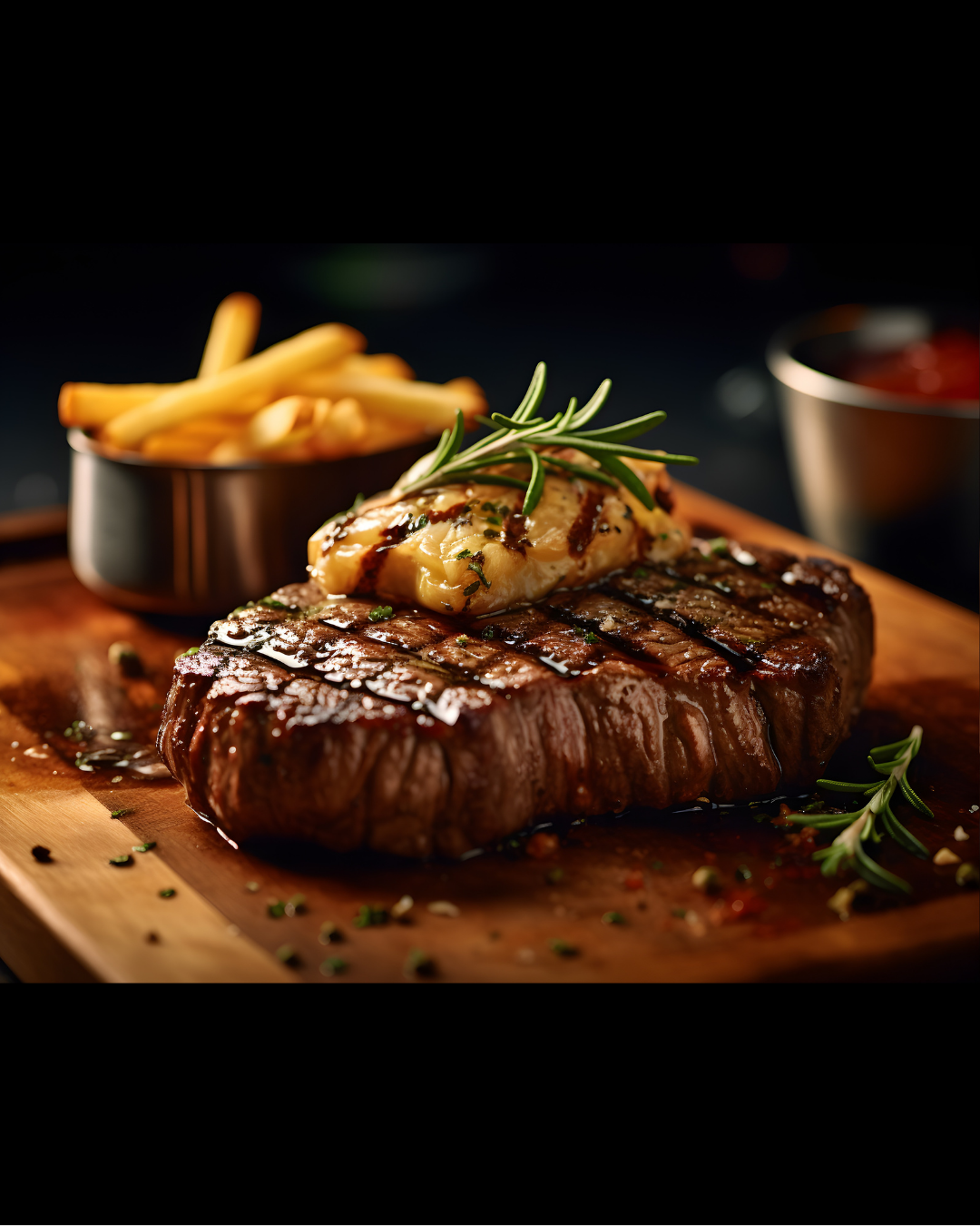 Scotch fillet single steak - 280g - Grass fed/finished