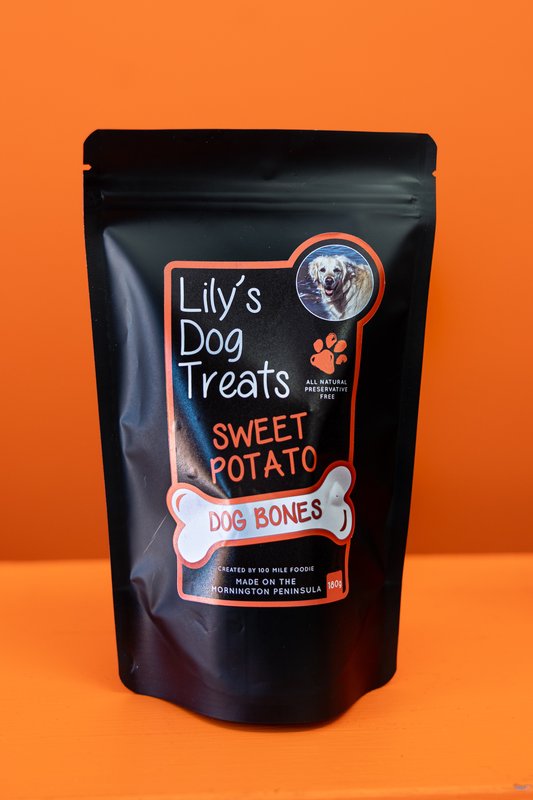 Lily's Dog Treats - Sweet Potato Bones (bag)