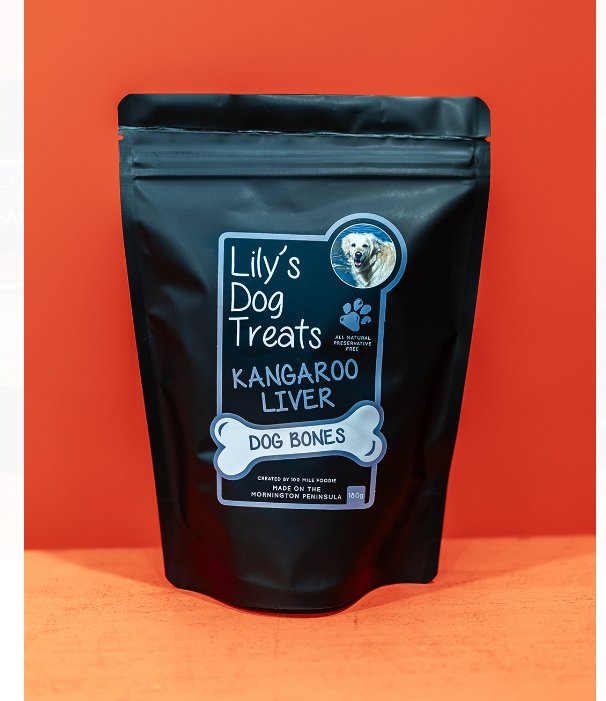Lily's Dog Treats - Kangaroo Liver Bones (bag)