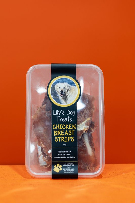 Lily's Dog Treats - Chicken Breast Strips (box)