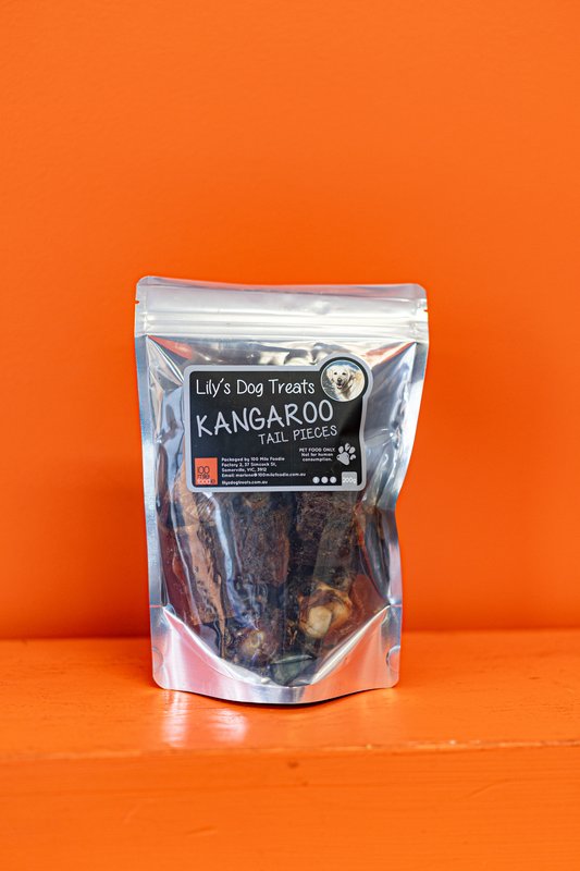 Lily's Dog Treats - Kangaroo Tail Pieces (box)