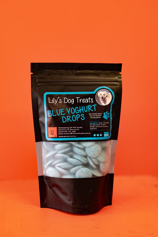 Lily's Dog Treats - Blue Yoghurt Drops