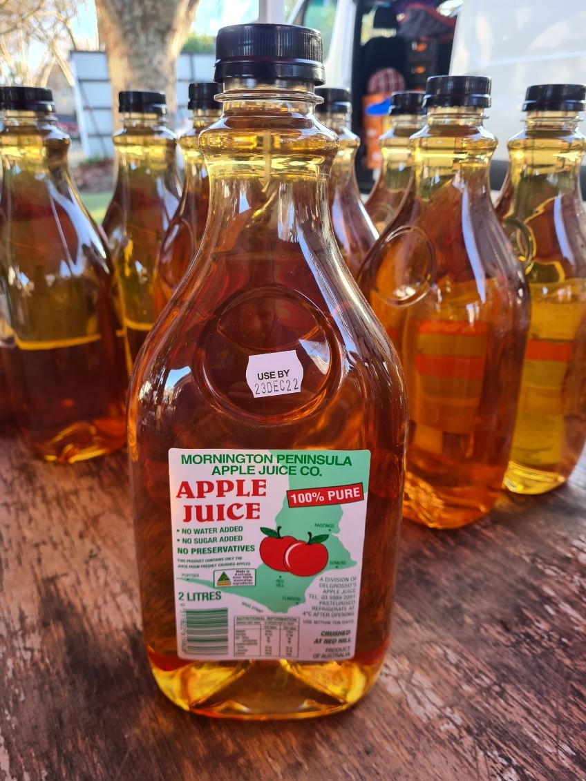 Delgrosso Apple Juice - 2L (Red Hill)