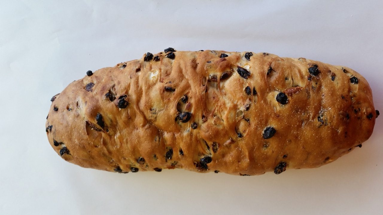 Lievito - Fig & Almond Fruit Bread - sliced